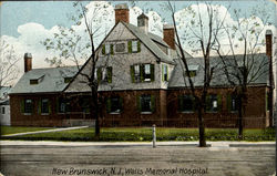 Wells Memorial Hospital Postcard