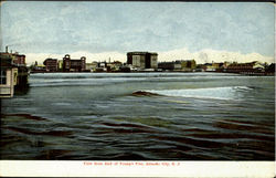 View From End Of Young's Pier Postcard