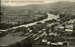 Vermont And Orford From The Pallisades Fairlee, VT Postcard Postcard