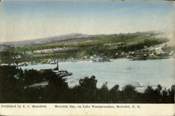 Meredith Bay On Lake Winnipesaukee Postcard