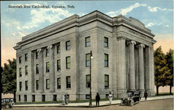 Scottish Rite Cathedral Omaha, NE Postcard Postcard