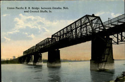 Union Pacific R. R. Bridge Postcard