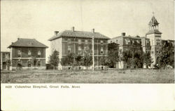 Columbus Hospital Postcard