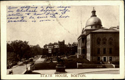 State House Boston, MA Postcard Postcard