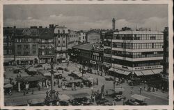 Moravská Ostrava - Hlavní náměstí, Czechoslovakia Postcard