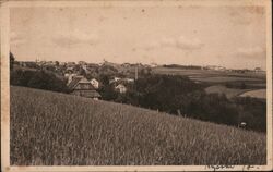 View of Vysoké nad Jizerou, Czechoslovakia Postcard Postcard Postcard