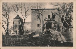 Buchlov Castle, Czechoslovakia, 1930 Postcard