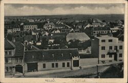 Holíč, Holitsch, Slovakia - Panoramic City View Postcard