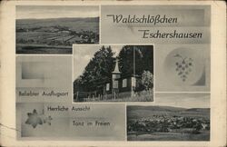 Waldschlößchen Eschershausen, Germany Postcard Postcard Postcard