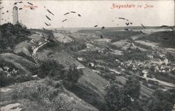 Fuchsturm Tower & Ziegenhain bei Jena, Germany Postcard Postcard Postcard