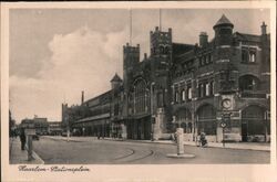 Haarlem Stationsplein, Netherlands Postcard