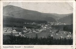 Sommerfrische Neuwelt - Harrachsdorf, Germany Postcard