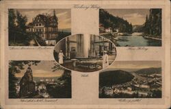 Karlovy Vary, Czechoslovakia Multi-View Postcard Postcard Postcard Postcard