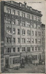 Czech: Delnico Apartment Hotel, Cleveland, Ohio Postcard