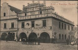 Hotel u Konicka, Trebon, Bohemia, Czech Republic Czechoslovakia Postcard Postcard Postcard