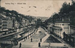 Karlovy Vary - Křižovatá třída Postcard