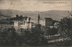 Priest Sanatorium, Gräfenberg, Germany Postcard