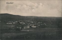 Oiberstdorf, Germany - Village View Postcard