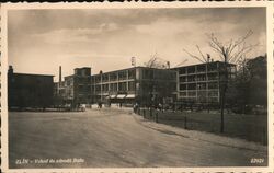 Entrance to Bata shoe factory in Zlin, Czechoslovakia Postcard Postcard Postcard