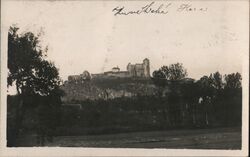 Kunětická Hora Castle Ruins, Pardubice Region, Czechoslovakia Postcard Postcard Postcard