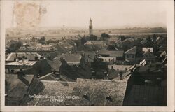 Rimavska Sobota, Slovakia - Rooftop View Postcard