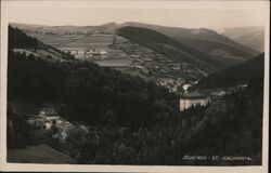 Jachymov St. Joachimsthal Vintage Postcard Jáchymov, Czechoslovakia Postcard Postcard Postcard