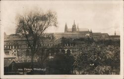 Prague Castle, Hradčany, Czechoslovakia Postcard