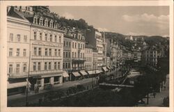 Karlovy Vary - U Kolonády Czechoslovakia Postcard Postcard Postcard