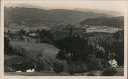 Frydštejn Castle Ruin, Český ráj, Czech Republic Postcard