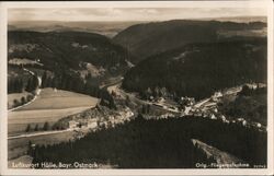 Luftkurort Hölle, Bayr. Ostmark, Germany - Aerial View Postcard Postcard Postcard