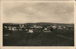 Vintage View of Nova Bystrice, Czechoslovakia Postcard