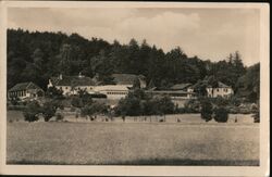 Lázně Sedmihorky Sanatorium, Czech Republic Postcard