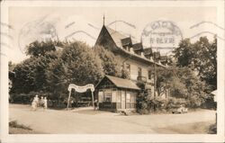 Hotel Mezní Louka, Česke Švýcarsko, Czech Republic Postcard