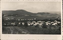 Moravska Trebova, Czechoslovakia - View From a Hill Moravská Třebová, Czechoslovakia Postcard Postcard Postcard