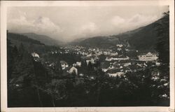 Trenčianske Teplice, Slovakia - Celkový pohľad Postcard