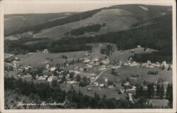 Harrachov, Harrachsdorf, Czechoslovakia, Aerial View Postcard Postcard Postcard