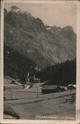 St. Leonhard Pitztal Austria Vintage Postcard Postcard