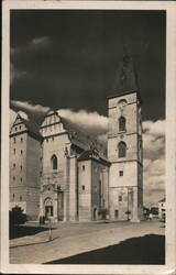 Church of the Nativity of the Virgin Mary, Vodňany, Czechoslovakia Postcard Postcard Postcard