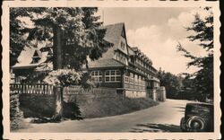 Hotel Tanecnica Pustevny, Czechoslovakia Postcard Postcard Postcard