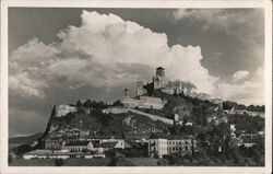 Trenčín Castle, Slovakia - Vintage Postcard Eastern Europe Postcard Postcard Postcard