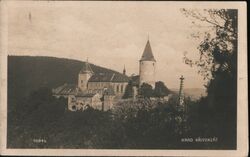 Křivoklát Castle, Czechoslovakia Postcard Postcard Postcard