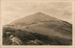 Sněžka 1603 m. n. m. Krkonoše Postcard