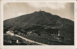 Sněžka 1605 m. n. m. Obří bouda Postcard