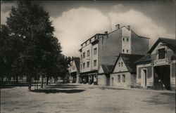 Zruc nad Sazavou Czechoslovakia Street View Postcard Postcard Postcard