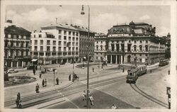 Bratislava - Slovak National Theatre Slovakia Eastern Europe Postcard Postcard Postcard