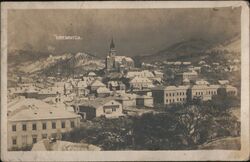 Winter View of Kremnica, Slovakia Postcard