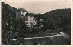 Sanatorium Machov, Czechoslovakia, Vintage Postcard Postcard