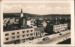 Zlin, Czechoslovakia - Overall View Postcard Postcard Postcard