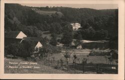 Pension "Novk", Jisetc, Czechoslovakia Postcard