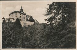 Friedland Castle, Bohemia, Czech Republic Frýdlant, Czechoslovakia Postcard Postcard Postcard